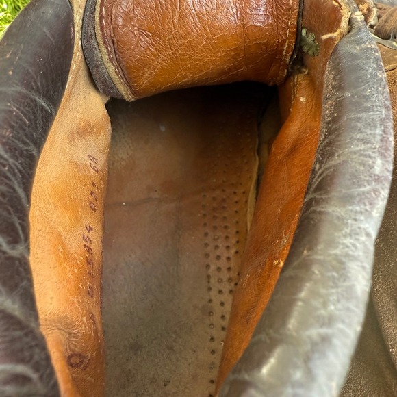 Vintage Suede Hiking‎ Boots Ankle Lace Up Outdoor Work Mens Shoes Size 9 Vasque? main image 10